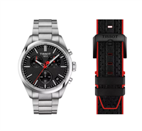 Orologio Tissot Uomo Tissot PR 100 Vuelta 40mm in Acciaio T1504171105101 - T1504171105101